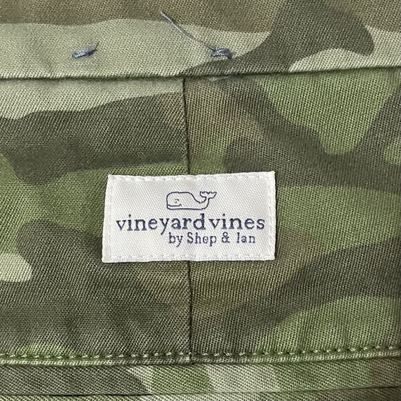 Vineyard Vines Camo Breaker Shorts Boys Size 18 Embroidered Dog Surfboard Preppy - Picture 6 of 9